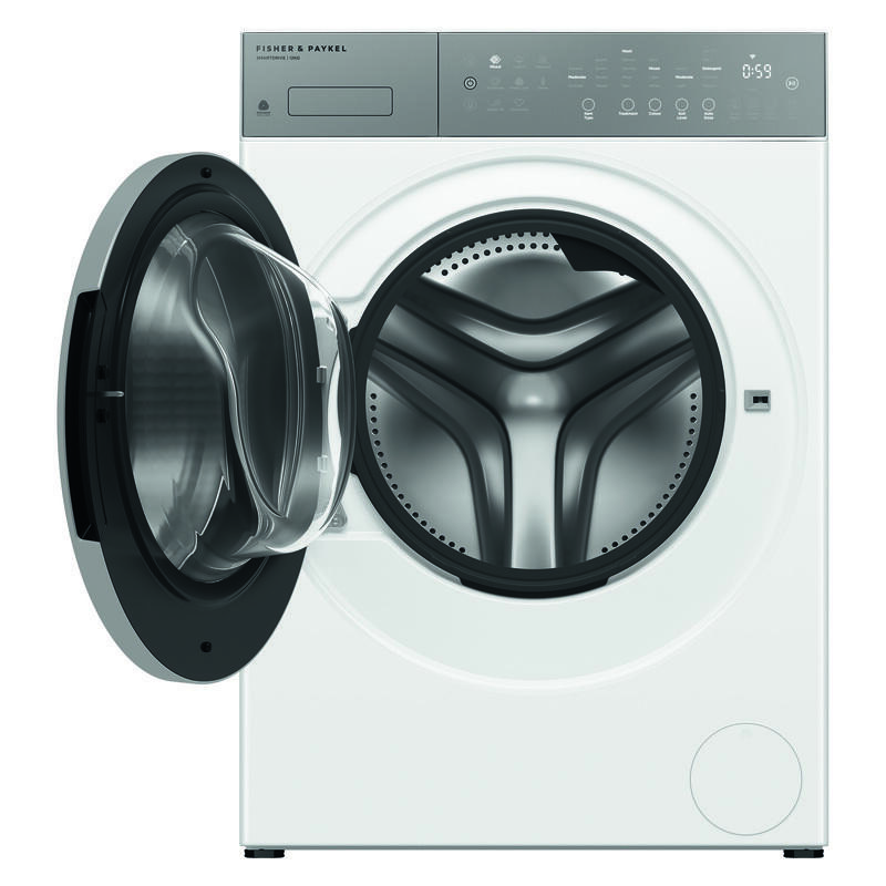 Fisher & Paykel 12kg Front Load Washing Machine - Flexidose- White (Series 5- Contemporary) - Image 2