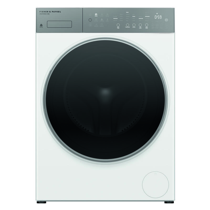 Fisher & Paykel 9kg Smart Front Load Washing Machine - Flexidose - White (Series 5)