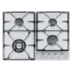 FRANKE Stainless Steel 4 Burner Gas Cooktop, Lpg 66CM