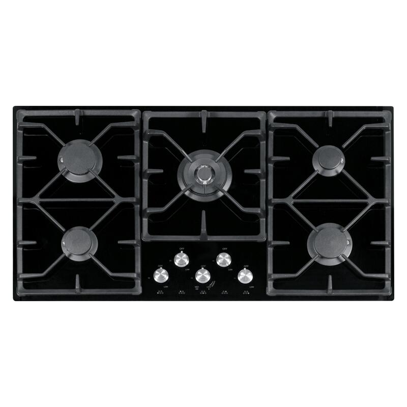 FRANKE Ceramic Glass 5 Burner Gas Cooktop, Ng 96CM