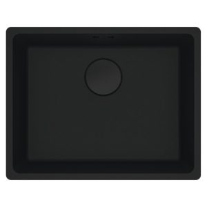 FRANKE Maris Single Bowl 520MM Matt Black UNDERMOUNT__114.0708.575