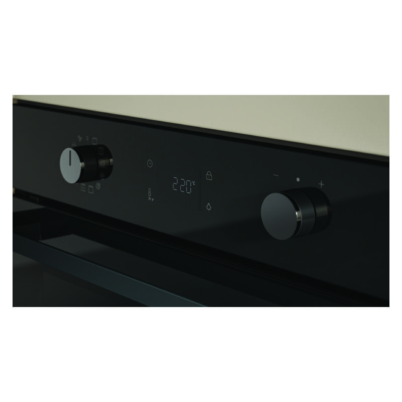 Haier 60cm 500 Series Built In Oven Air Fry Steam Assist - Black - Image 2