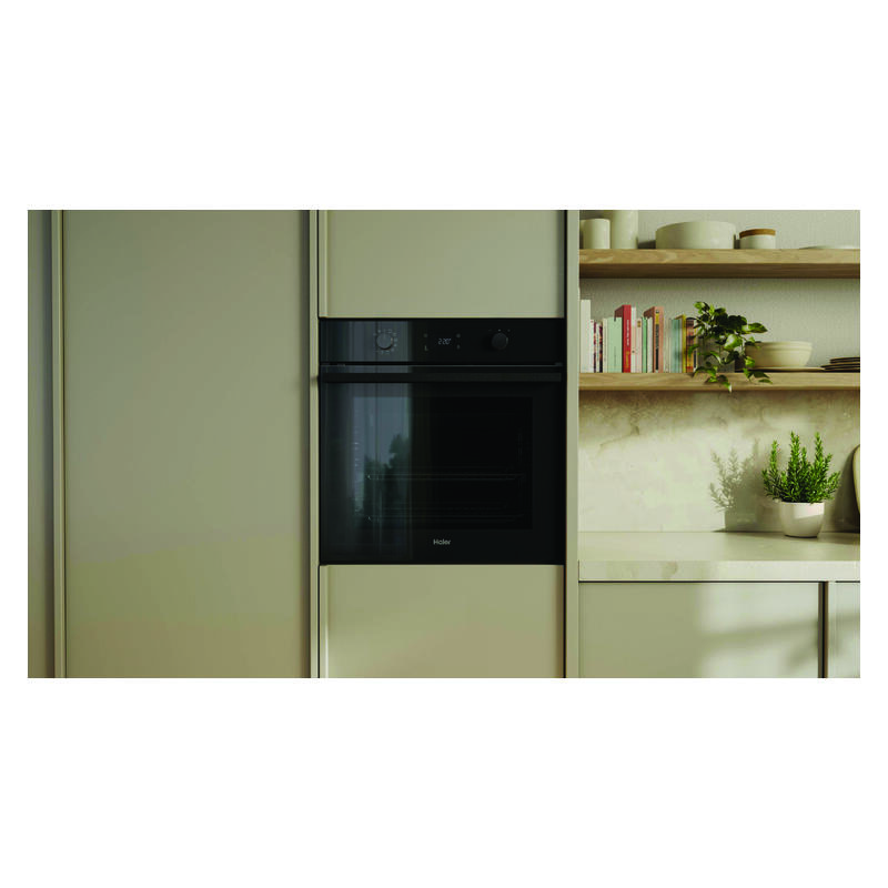 Haier 60cm 500 Series Built In Oven Air Fry Steam Assist - Black - Image 3