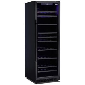 Husky Riserva 450L Single Zone Freestanding Wine Cabinet - Matte Black