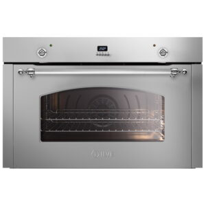 Ilve Nostalgie 90cm Built-In Single Electric Oven - Stainless Steel/Chrome