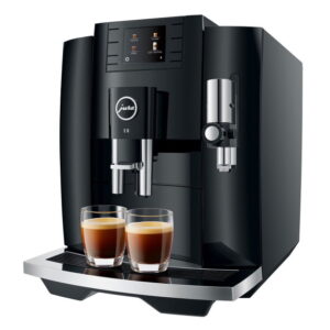 Jura E8 Automatic Coffee Machine - Piano Black