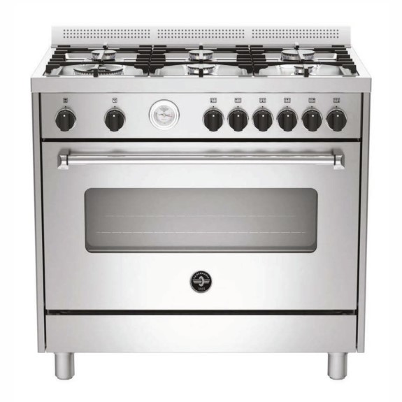 LAGERMANIA 6-BURNERS Electric Oven Electric Grill Bx 90CM