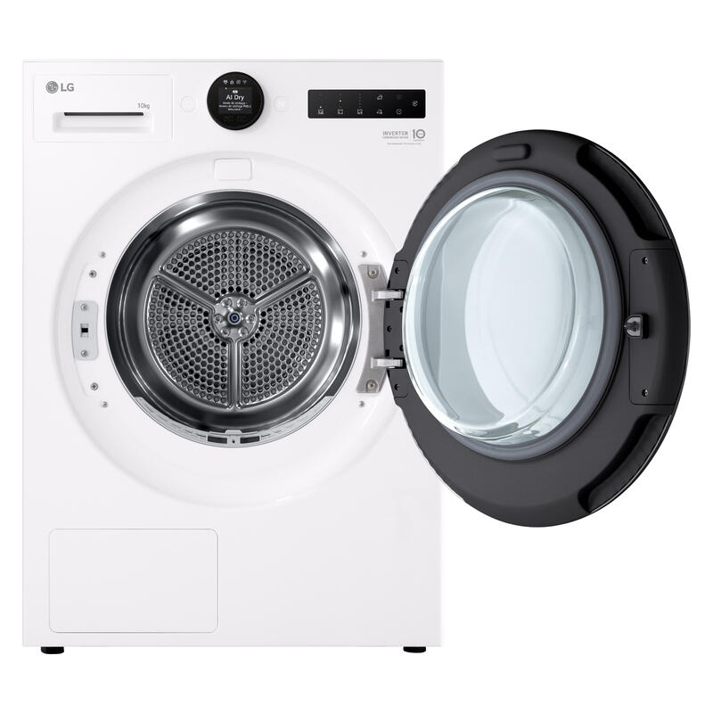 LG 10kg AI Heat Pump Dryer (Series 9) - Essense White - Image 2