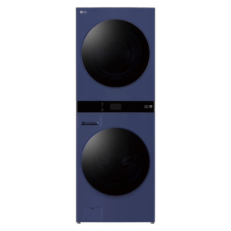 LG 19kg/10kg Washtower All-In-One Stacked Washer Dryer Combo - Blue