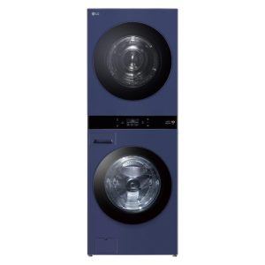 LG 19kg + 10kg Smart AI WashTower All-In-One Stacked Washer Dryer Combo - Navy Blue