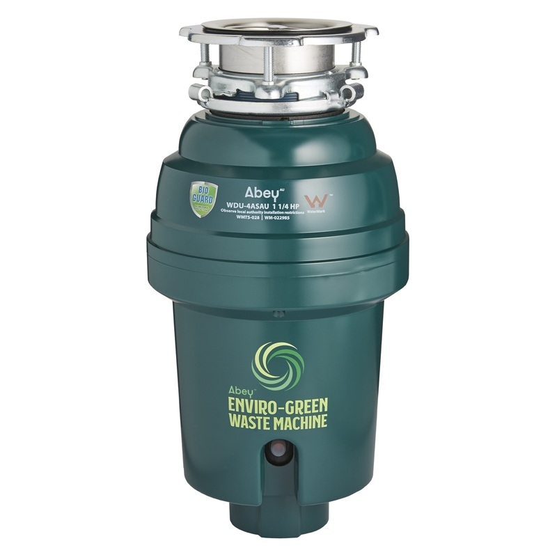 Mcalpineco Food Waste Disposer 1  Hp Built-In Air Switch