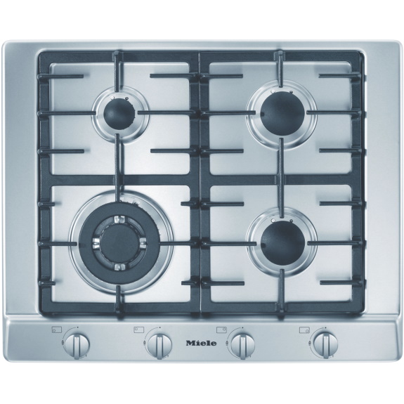 Miele 65cm Natural Gas Cooktop - Stainless Steel