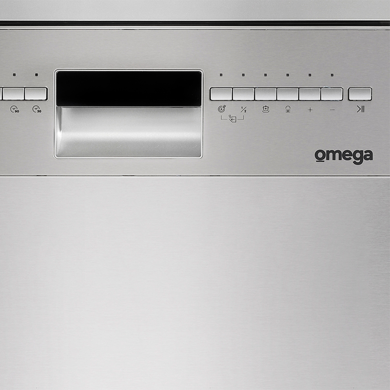 Omega 45cm Freestanding Dishwasher - Stainless Steel - Image 2