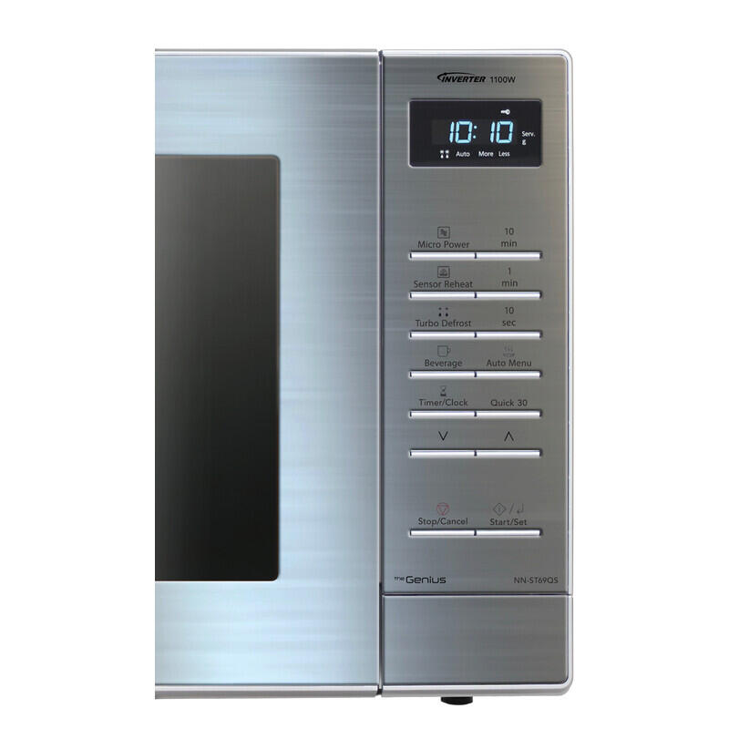 Panasonic 32L 1100W Inverter Microwave Oven - Silver - Image 3