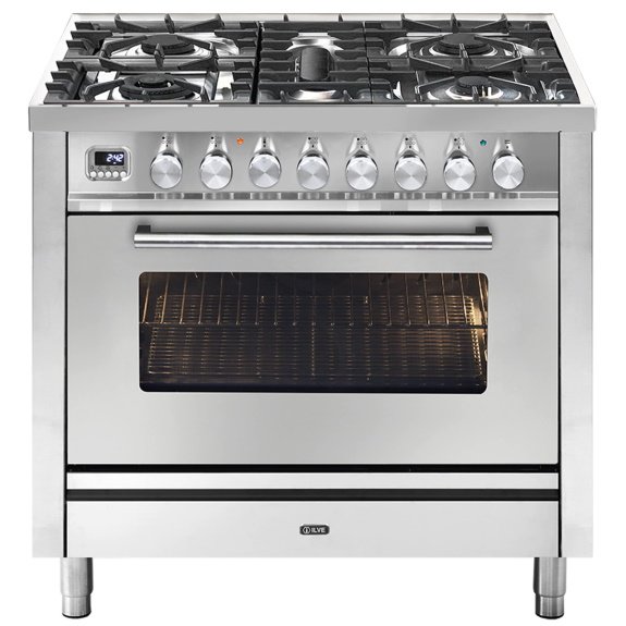 range cooker gas hob electric oven