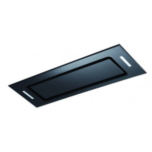 Robin Hood 90cm Undermount Rangehood - Black Glass