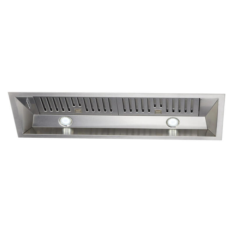 Schweigen 90cm Silent Inline Motor Undermount Rangehood 1600 M3/hr