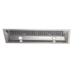 Schweigen 90cm Silent Undermount Rangehood 900 M3/hr - Silver