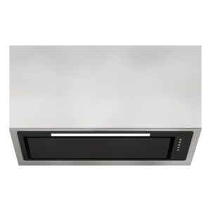 Sirius 85cm Black Glass Anti-Condensation Deep Undermount Rangehood