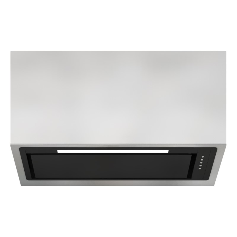 Sirius 85cm Black Glass Anti-Condensation Deep Undermount Rangehood