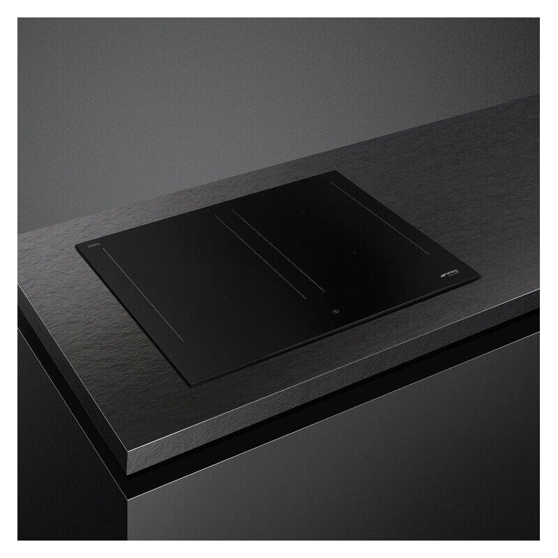Smeg 60cm Classic Induction Cooktop with Autovent 2.0 - Matte Black - Image 3