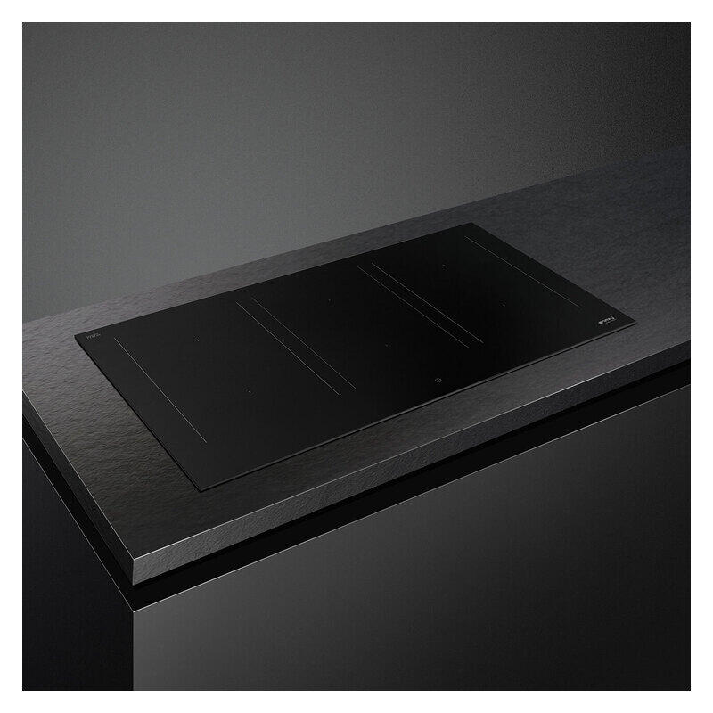 Smeg 90cm Classic Induction Cooktop with Autovent 2.0 - Matte Black - Image 3