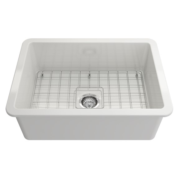 Turner Hastings 68x48 Cuisine Inset/Undermount Fireclay Sink with Overflow