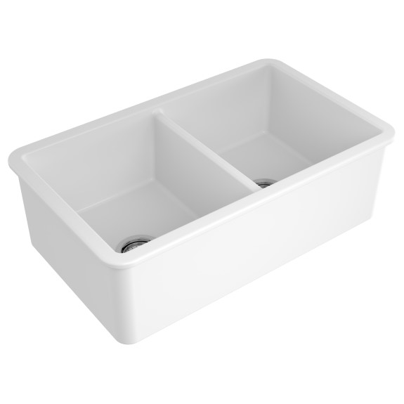 Turner Hastings Cuisine 85 X 46 Inset / Undermount Fine Fireclay Sink