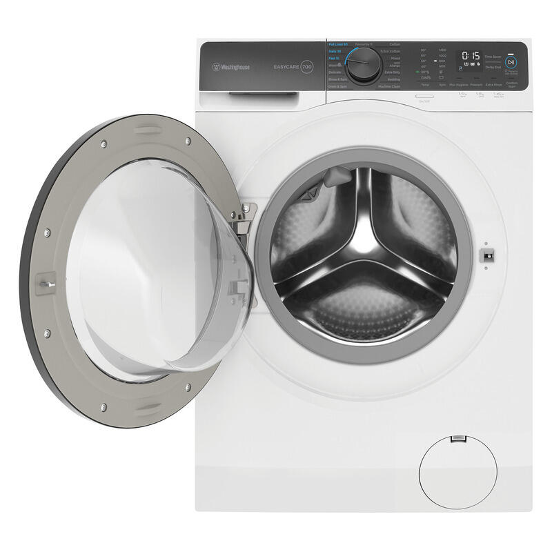 Westinghouse 10kg Front Load Washing Machine - White (EasyCare 700) - Image 2