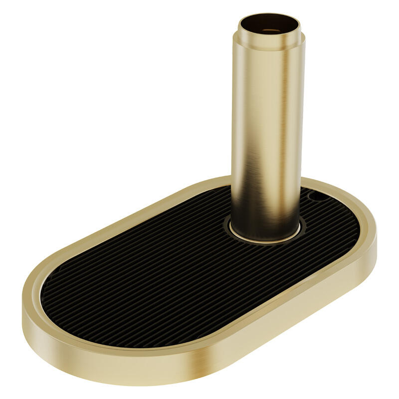 Zip Font Kit Raised - Brushed Brass